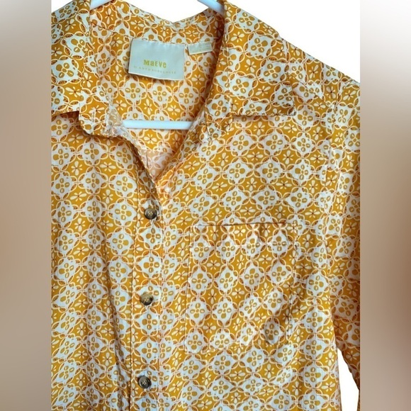 MAEVE By Anthropologie Petrin Orange
Classic Button Down Shirt - Picture 4 of 6